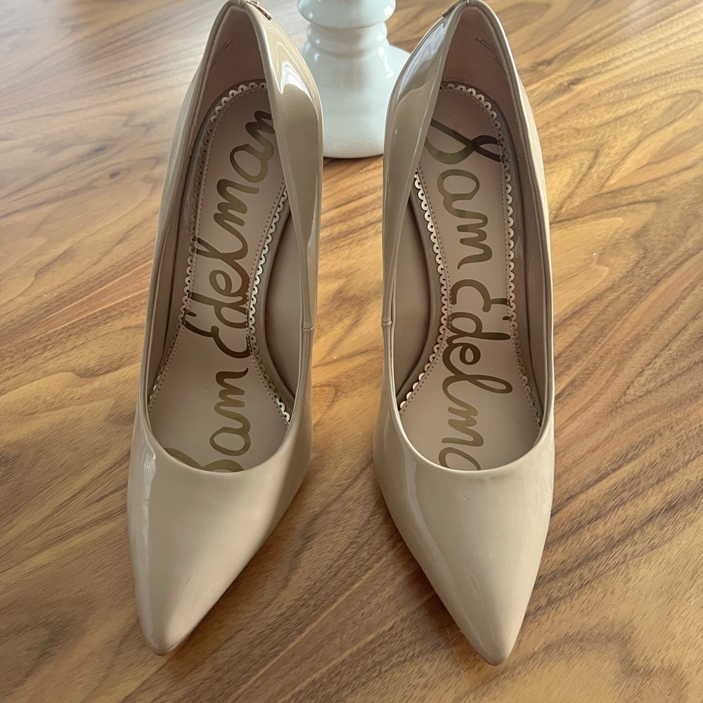 Sam Edelman Women's Beige Pump Heels 👠